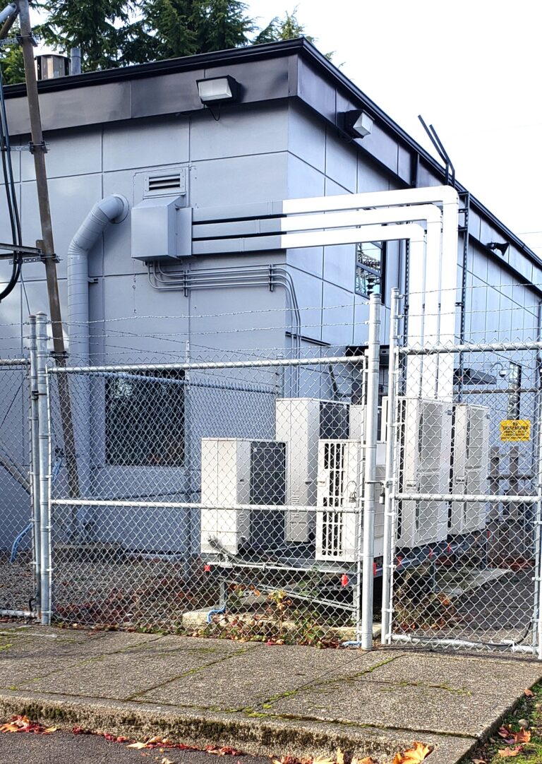 Substation Building and HVAC System.