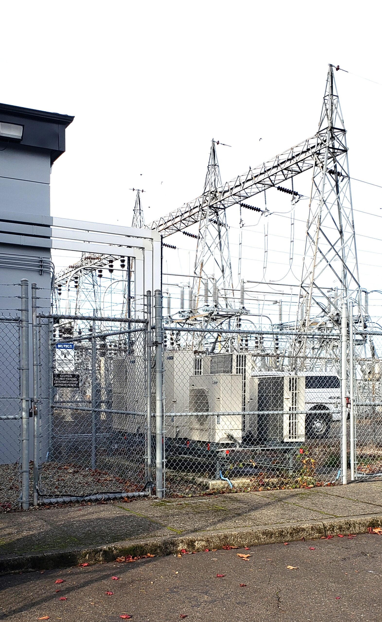 Substation Building and HVAC System.